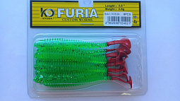 Виброхвост KYODA FURIA FA3,5, размер 8,9 см, цвет S186 (8 штук)